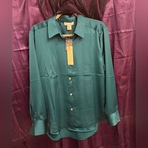 NWT Rachel Zoe size large blouse